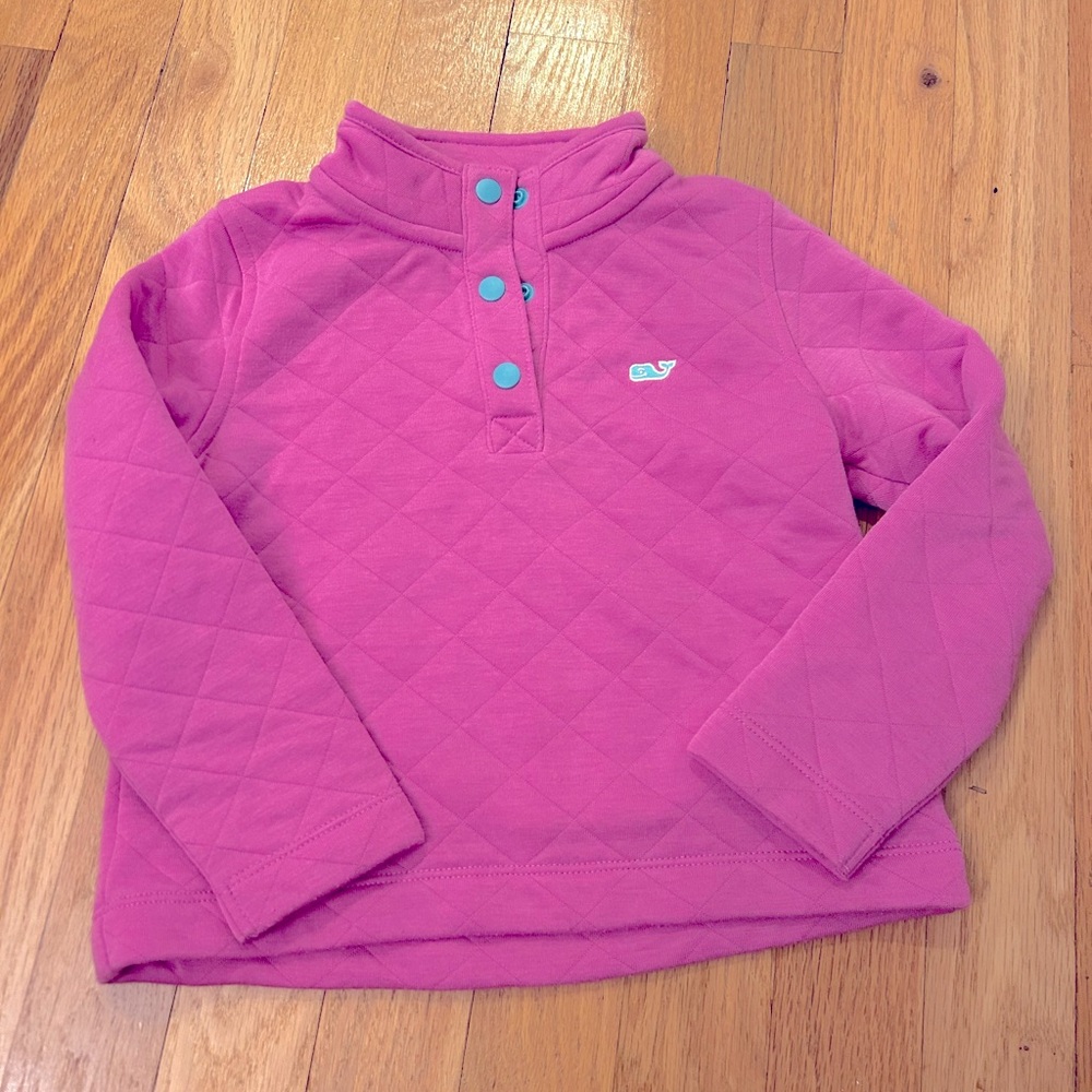 Vineyard Vines Quilted 1/4 Snap Shep